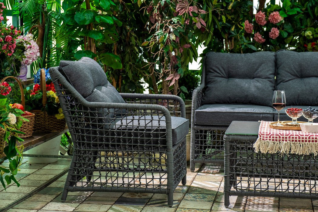 LUCCA sofa set Плетеная мебель