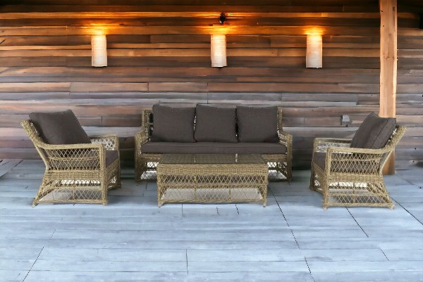 Venezianico lounge Мебель из искусственного ротанга обеденная группа соломенный