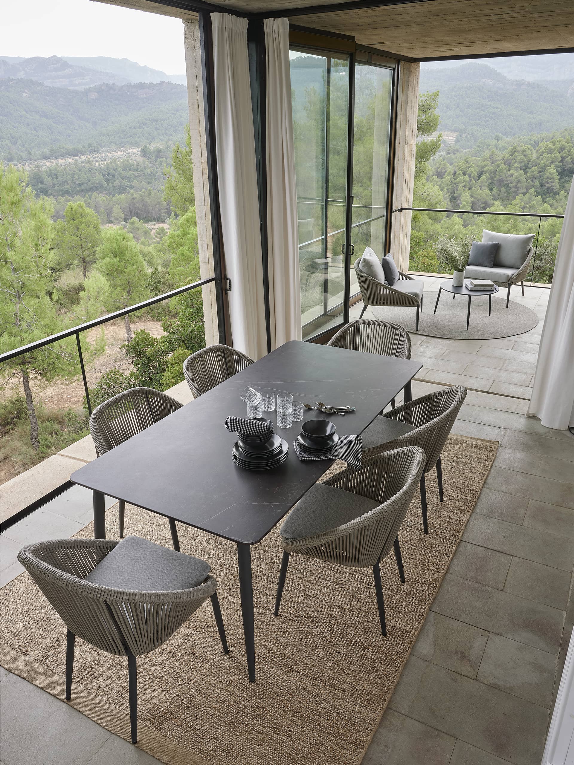 Стол обеденный «Rodona» уличный, 220 х 100- Skyline Design